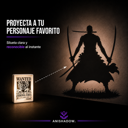 AniShadow™ – Lámpara Anime con Efecto Sombra