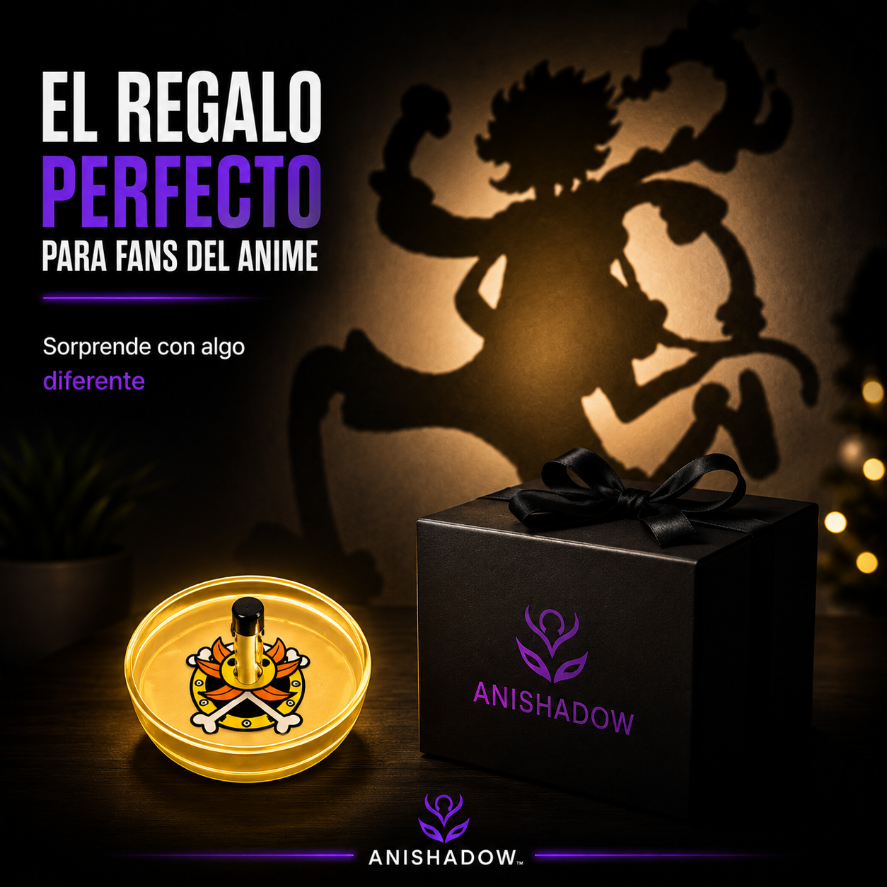 AniShadow™ – Lámpara Anime con Efecto Sombra